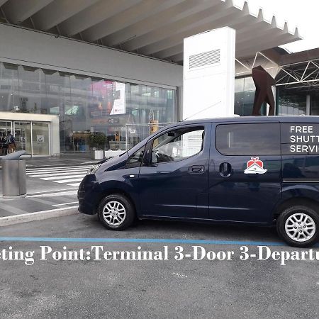 Apple Rooms Rome Airport Fiumicino Exterior photo Free shuttle service